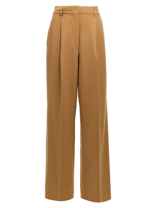 Brown Polyester Pants