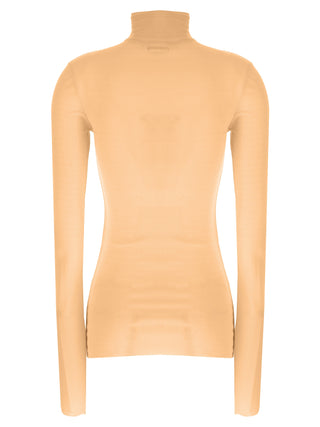Multicolor Silk Turtleneck