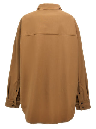 Brown Polyester Blouse