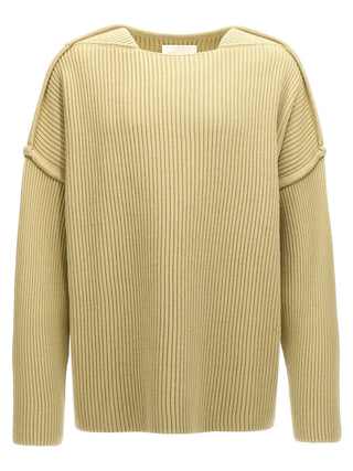 Bicolor Wool Cardigan