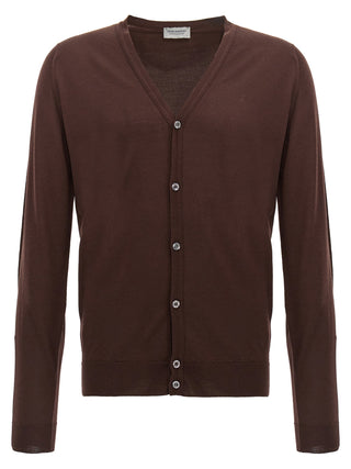 Brown Wool Cardigan