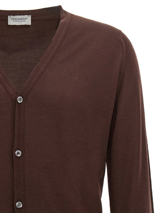 Brown Wool Cardigan