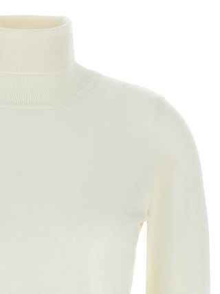 White Merino Wool Cardigan