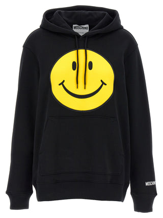 Black Cotton Hoodie