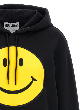 Black Cotton Hoodie