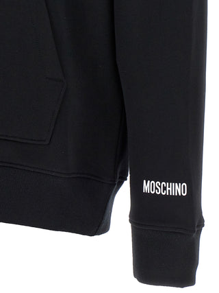 Black Cotton Hoodie