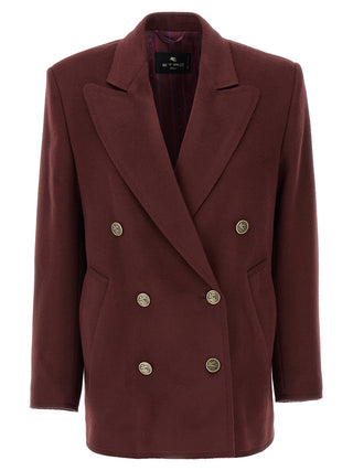 Bordeaux Wool Blazer