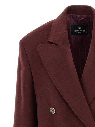 Bordeaux Wool Blazer