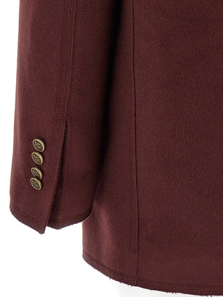 Bordeaux Wool Blazer