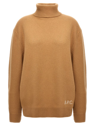 Beige Virgin Wool Cardigan