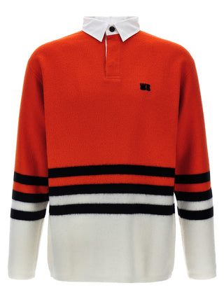 Multicolor Wool Polo Shirt
