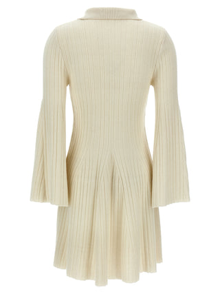 White Cashmere Mini Skirt