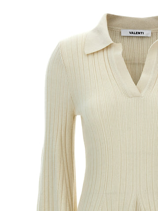 White Cashmere Mini Skirt