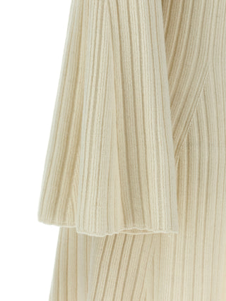 White Cashmere Mini Skirt