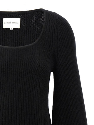 Black Cashmere Cardigan