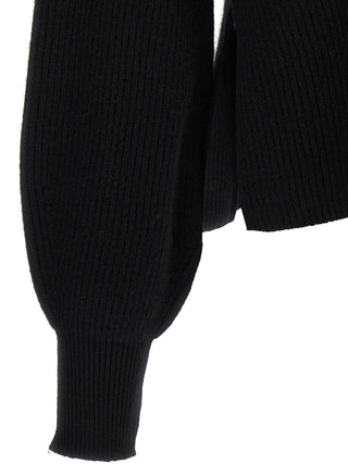 Black Cashmere Cardigan