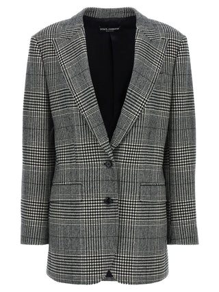 Bicolor Wool Blazer