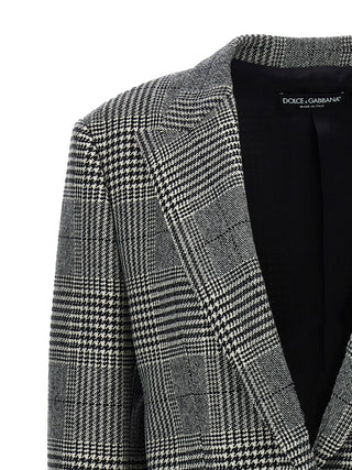 Bicolor Wool Blazer
