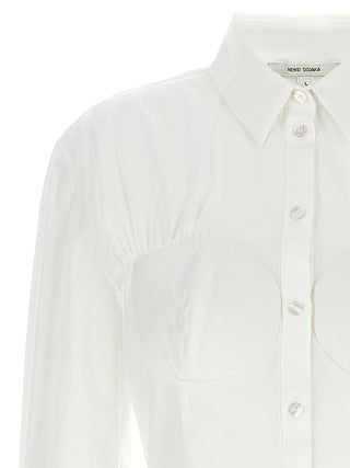 White Cotton Blouse