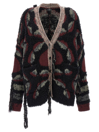 Multicolor Wool Cardigan
