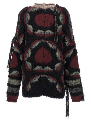 Multicolor Wool Cardigan