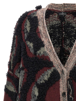 Multicolor Wool Cardigan