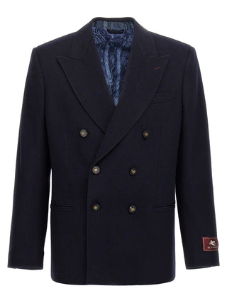 Blue Cashmere Blazer