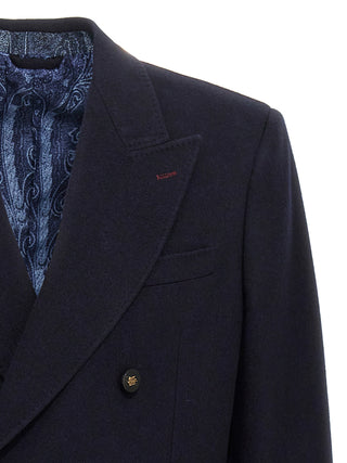 Blue Cashmere Blazer