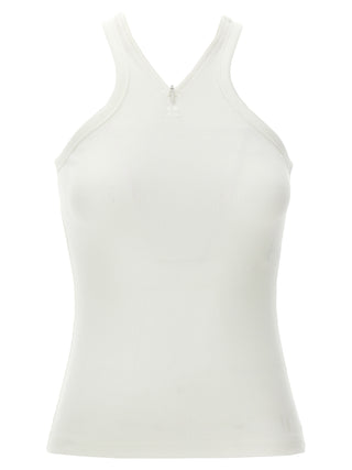 White Cotton Tank Tops