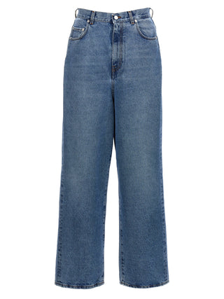 Blue Cotton Jeans Denim