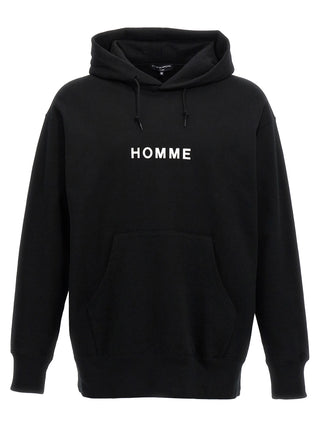 Sudadera de algodón negro