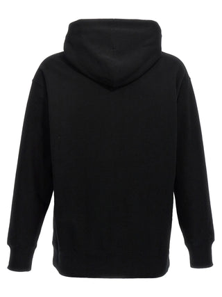 Sudadera de algodón negro