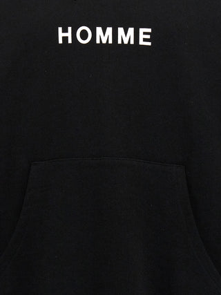 Sudadera de algodón negro