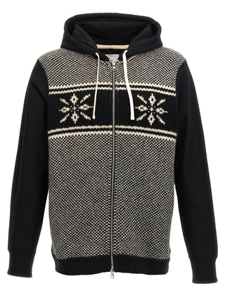 Bicolor Cotton Sweatshirt