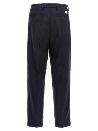 Blue Wool Dress Pants