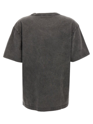 Camiseta de algodón gris