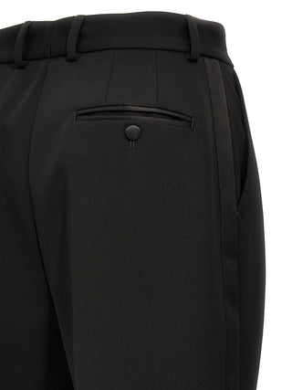 Black Virgin Wool Tuxedo