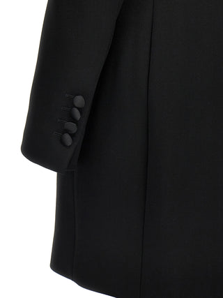 Black Virgin Wool Blazer