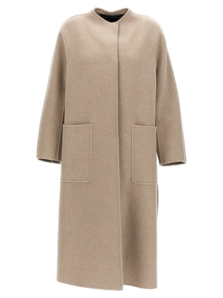 Beige Cashmere Coat