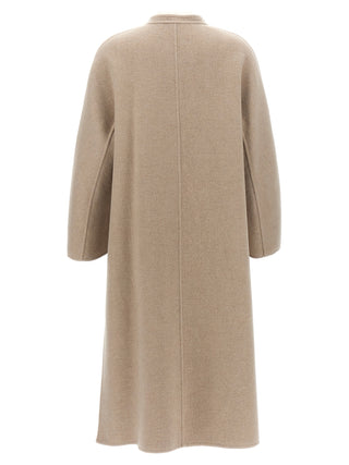 Beige Cashmere Coat