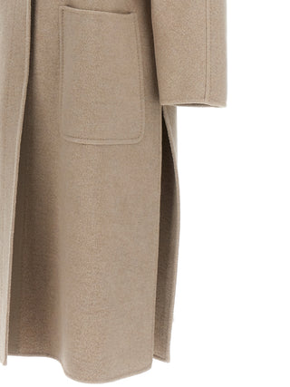 Beige Cashmere Coat