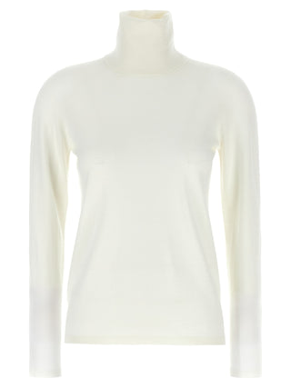 White Virgin Wool Cardigan