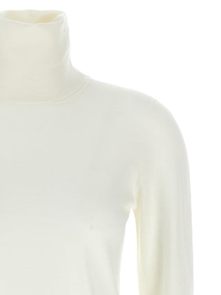 White Virgin Wool Cardigan