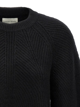 Black Cashmere Cardigan