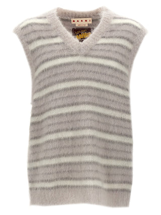 Gray Mohair Sweatshirt