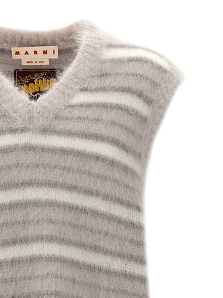 Gray Mohair Sweatshirt