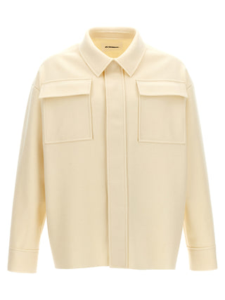 White Wool Blouse