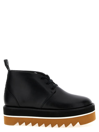 Black Polyethylene Ankle Boots