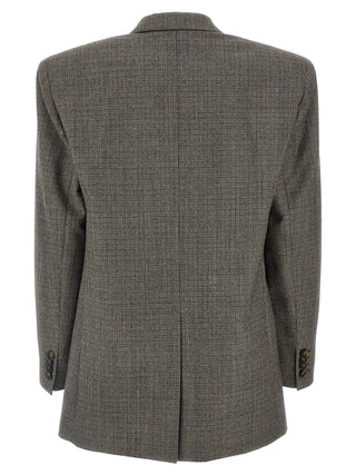 Blazer de lana gris