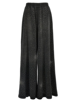 Black Cotton Joggers (Workout Pants)